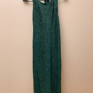 Long Green Dress